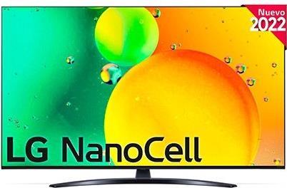 LG NanoCell 50NANO763QA Fernseher 127 cm (50" ) 4K Ultra HD Smart-TV WLAN Schwarz [Energieklasse G] (50NANO763QA)