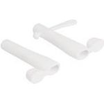 Delock Staubschutz für USB Type-C™ Stecker und Apple Lightning™ Stecker Set 2 Stück weiß (64205)