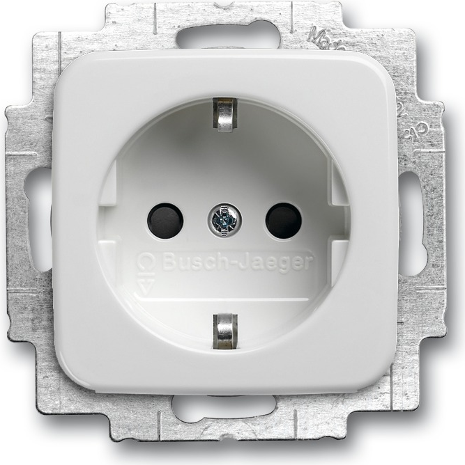 Busch Jaeger 2013-0-5291 Steckdose CEE 7/3 Weiß (2013-0-5291)