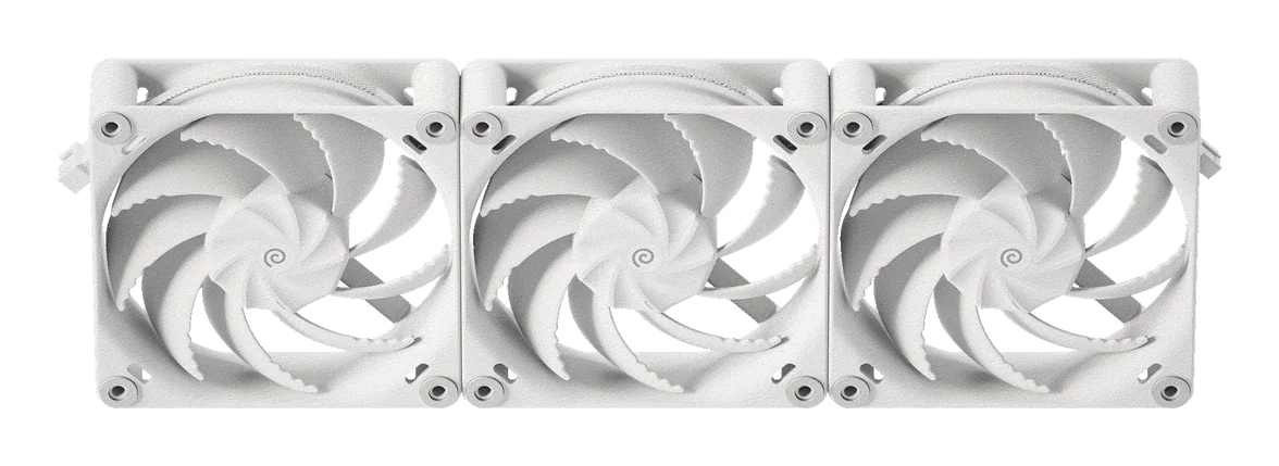 HAVN H12 PWM Gehäuselüfter 120 mm 3er-Pack Weiß