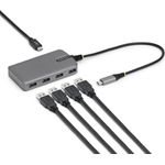 StarTech.com Hub - 4 x USB 3.2 Gen 1 + 1 x USB-C + 1 x USB-C 3.2 Gen 1 (5G4AC-USB-C-HUB)