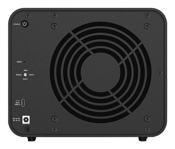 TerraMaster D8 HYBRID 8-Bay DAS USB 3.2 Gen 2 Schwarz