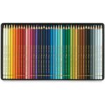 CARAN D'ACHE Buntstifte PABLO, 40er Metalletui aus Zedernholz, hexagonaler Schaft, Minenstärke: 3,8 mm, - 1 Stück (666.340)