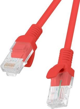 Lanberg PCU5-10CC-0050-R Netzwerkkabel Rot 0,5 m Cat5e U/UTP (UTP) (PCU5-10CC-0050-R)