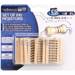 VELLEMAN K/RES-E12 - Sortiment, E12-Widerstände, 610-teilig (K/RES-E12)