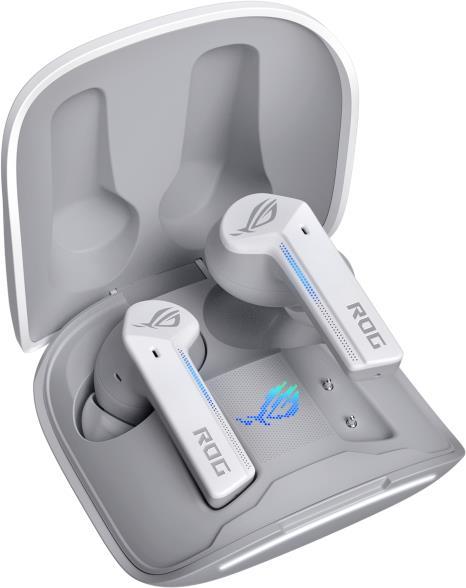ASUS ROG Cetra True Wireless Moonlight White Kopfhörer True Wireless Stereo (TWS) im Ohr Gaming Bluetooth Weiß (90YH03X1-B5UA00)