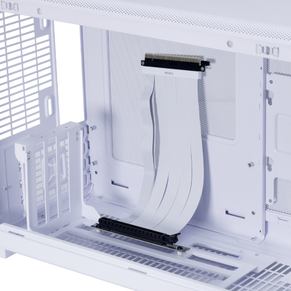 Lian Li DAN Cases A3-1W Vertikale Grafikkartenhalterung, GPU-Kit, Weiß