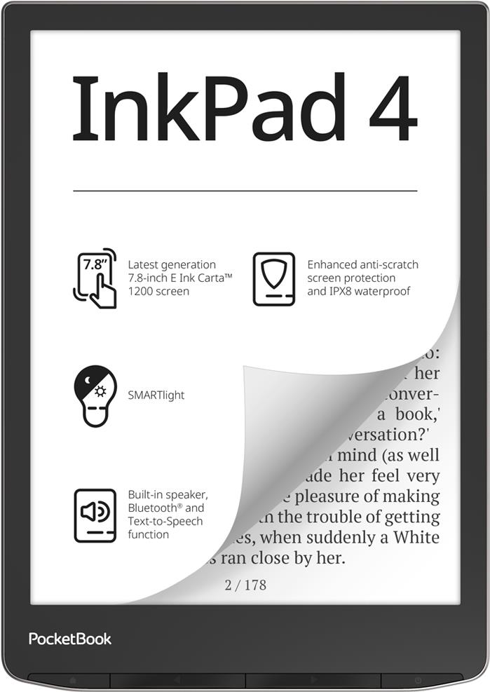 PocketBook InkPad 4 (PB743G-U-WW-B)