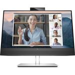 HP E24mv G4 23,8" Full HD IPS Monitor mit Webcam Schwarz/Silber (195122021795)