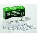 DURABLE Briefklammern 26mm verzinkt Pckg. à 100 20 Pg. à 100 Stück 120625