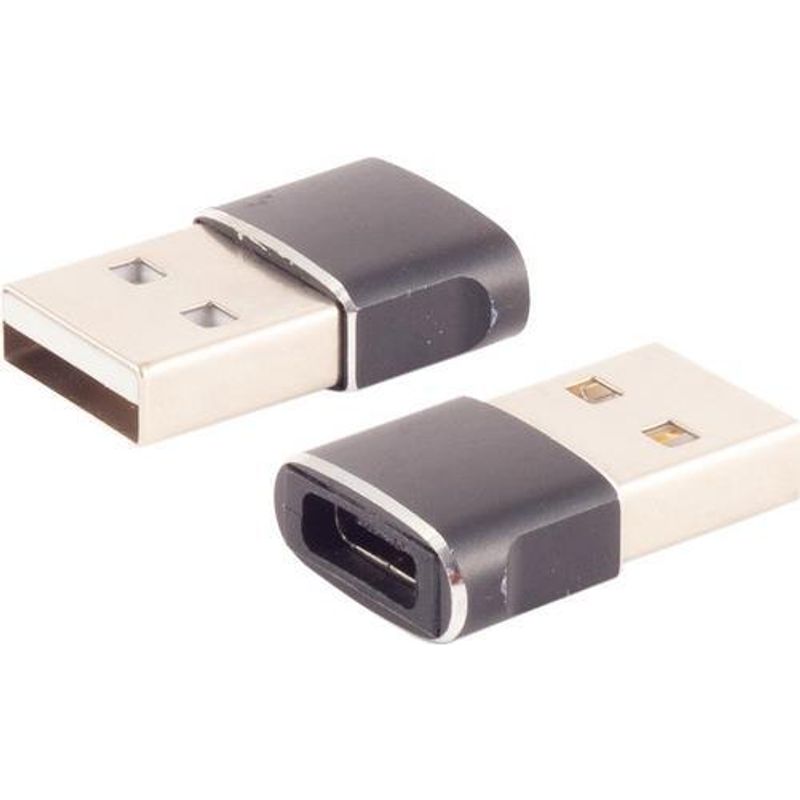 S/CONN maximum connectivity Adapter USB A Stecker auf USB C Buchse 
