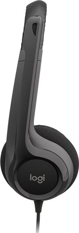 Logitech USB Headset H390 On-Ear Schwarz