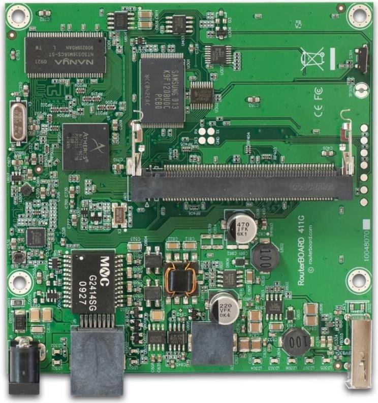 MikroTik RouterBOARD 411UAHL with 680MHz Atheros CPU, 64MB (RB411UAHL)