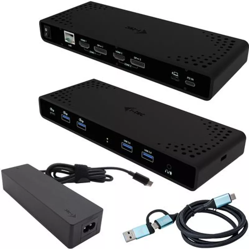 i-tec Uni Dual 4K Disp Docking Station (CADUA4KDOCKPDB100) (geöffnet)