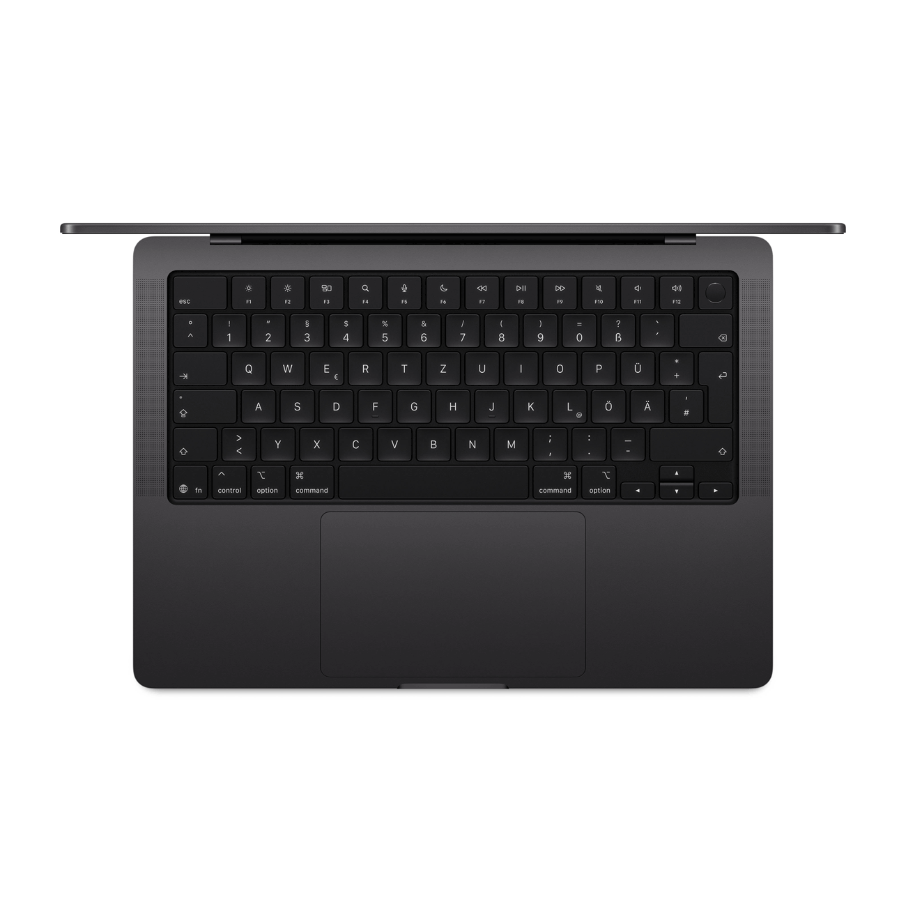 APPLE 14'' MacBook Pro: Apple M5 Pro Chip mit 15‑core CPU und 16‑core GPU, 24GB, 2TB SSD - Space Schwarz