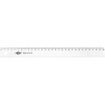 WEDO Lineal, 300 mm, aus Kunststoff, transparent mit geprägter mm-Einteilung (52 30)