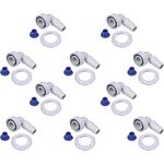 Hama 00110978 Anschlussteil für Wasserschlauch Kunststoff Weiß (00110978)