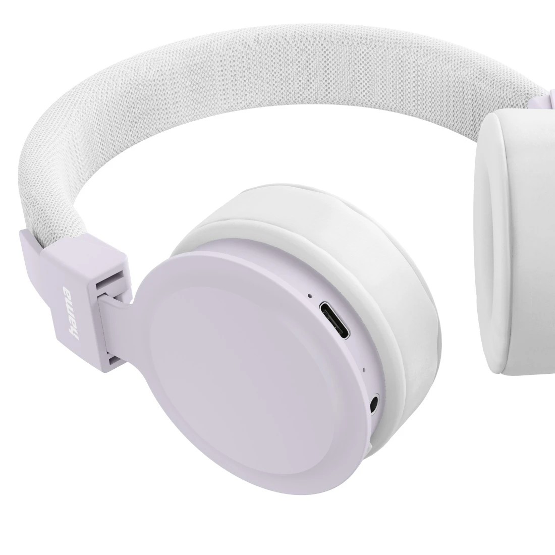 Hama Freedom Lit III On-Ear Bluetooth Kopfhörer faltbar mit Mikrofon, Weiß
