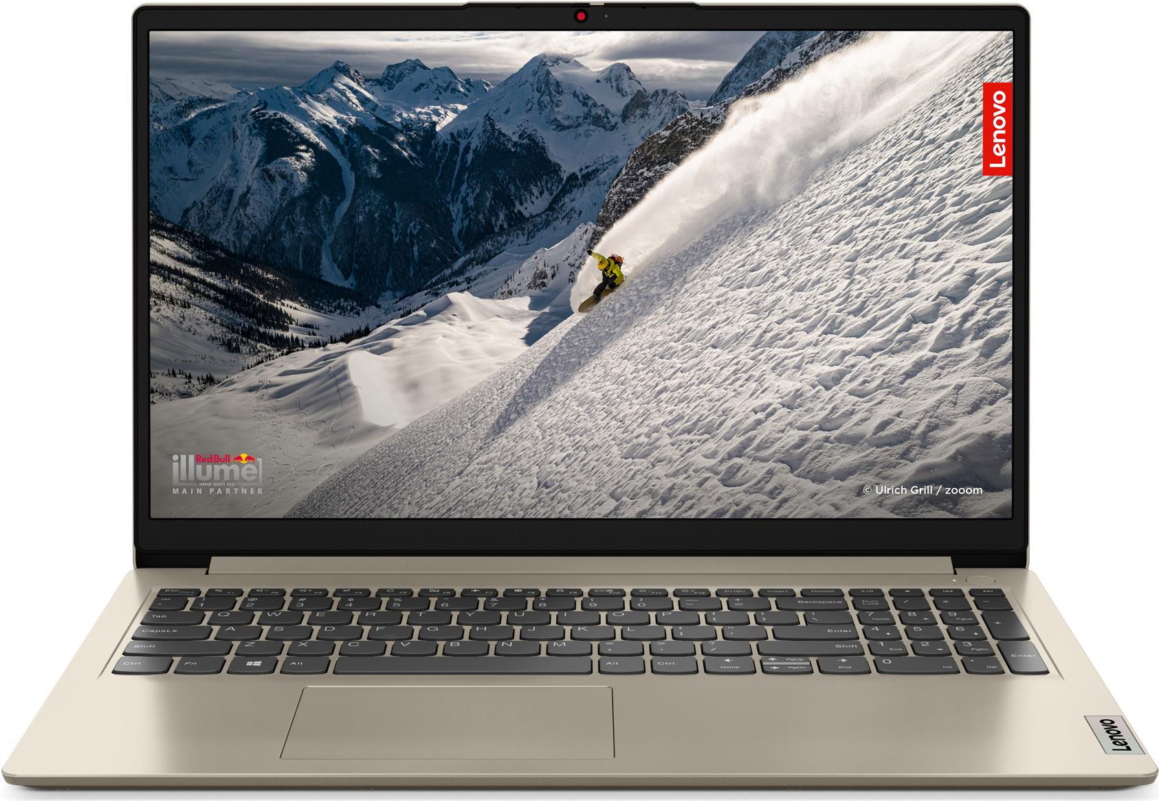 Lenovo IdeaPad 1 15ALC7 AMD Ryzen™ 5 5500U 39,6 cm (15.6") Full HD 16 GB DDR4-SDRAM 512 GB SSD Wi-Fi 6 (802.11ax) Windows 11 Home Sand (82R400ECGE)