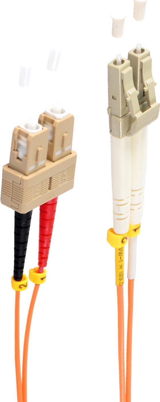shiverpeaks BS77955 Glasfaserkabel 5 m LC SC OM2 Orange (BS77955)