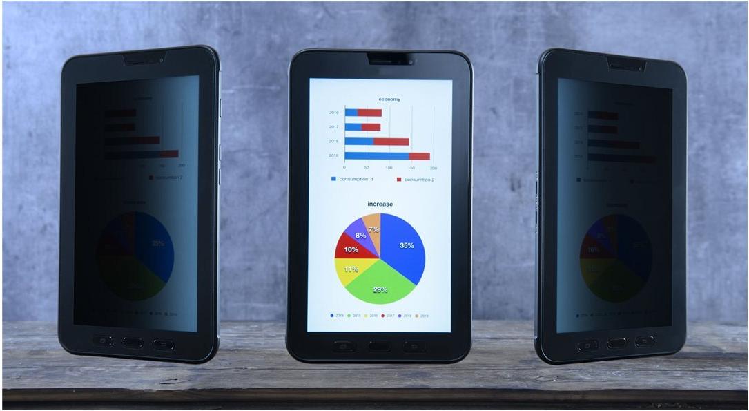 KAPSOLO 4-Way Adhesive Privacy Screen / Privacy Filter for iPhone 16 PRO, KAP13409 (KAP13409)