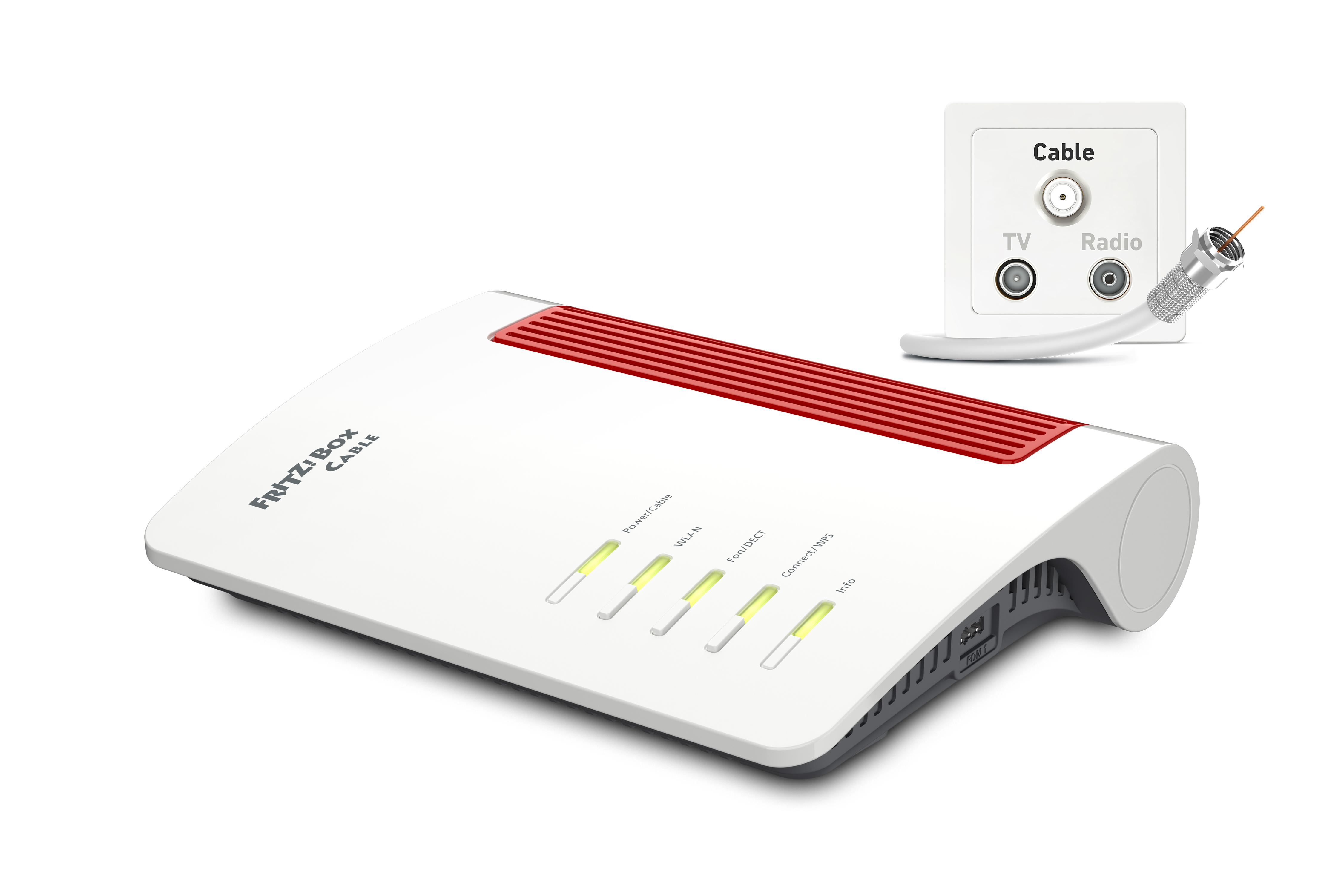 FRITZ!Box 6670 WLAN-Router Dual-Band Wi-Fi 7 Weiß