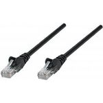 Intellinet Network Patch Cable, Cat6, 10m, Black, Copper, U/UTP, PVC, RJ45, Gold Plated Contacts, Snagless, Booted, Lifetime Warranty, Polybag (738392)