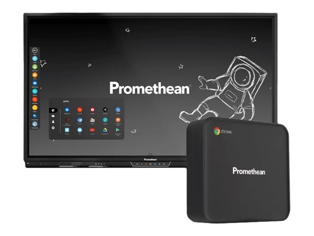 Promethean Chromebox Mini-PC Intel Celeron 3867U 4 GB RAM 128 GB SSD ChromeOS Schwarz