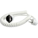 Bachmann BM0010721 Spiralleitung H05VV-F 3G1.5qmm L 4.0m ws (BM0010721)