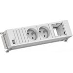 Bachmann Steckdosenleiste 2xUTE 1xCM 0, 2m 916.713 (916.713)