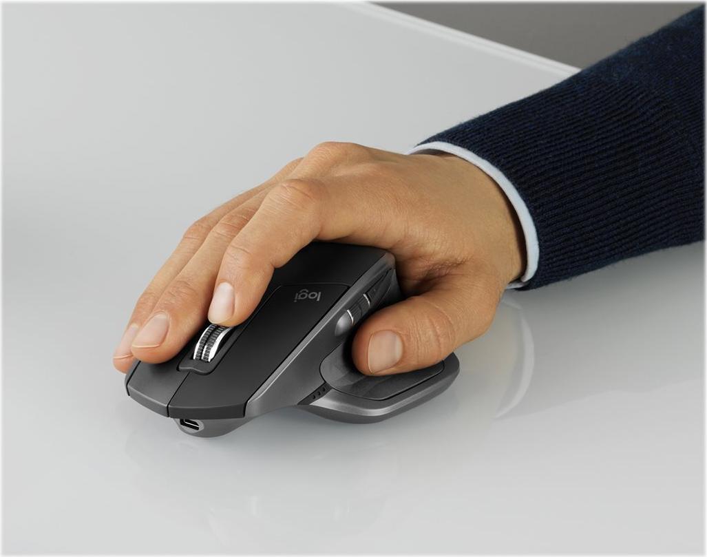 Logitech MX Master 2S Bluetooth Edition Kabellose Maus Graphite