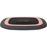 REALPOWER FreeCharge10 Schwarz/Rose Kabellose Ladestation fuer Smartphones 10W inklusive Schnellladeadapter (266105)