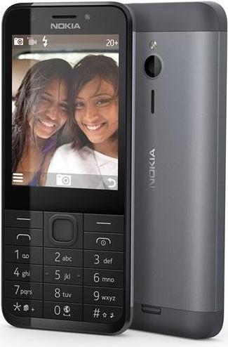 Nokia 230 DS 7,11 cm (2.8" ) 91,8 g Grau - Silber Funktionstelefon (TLRPNOK00037SL)