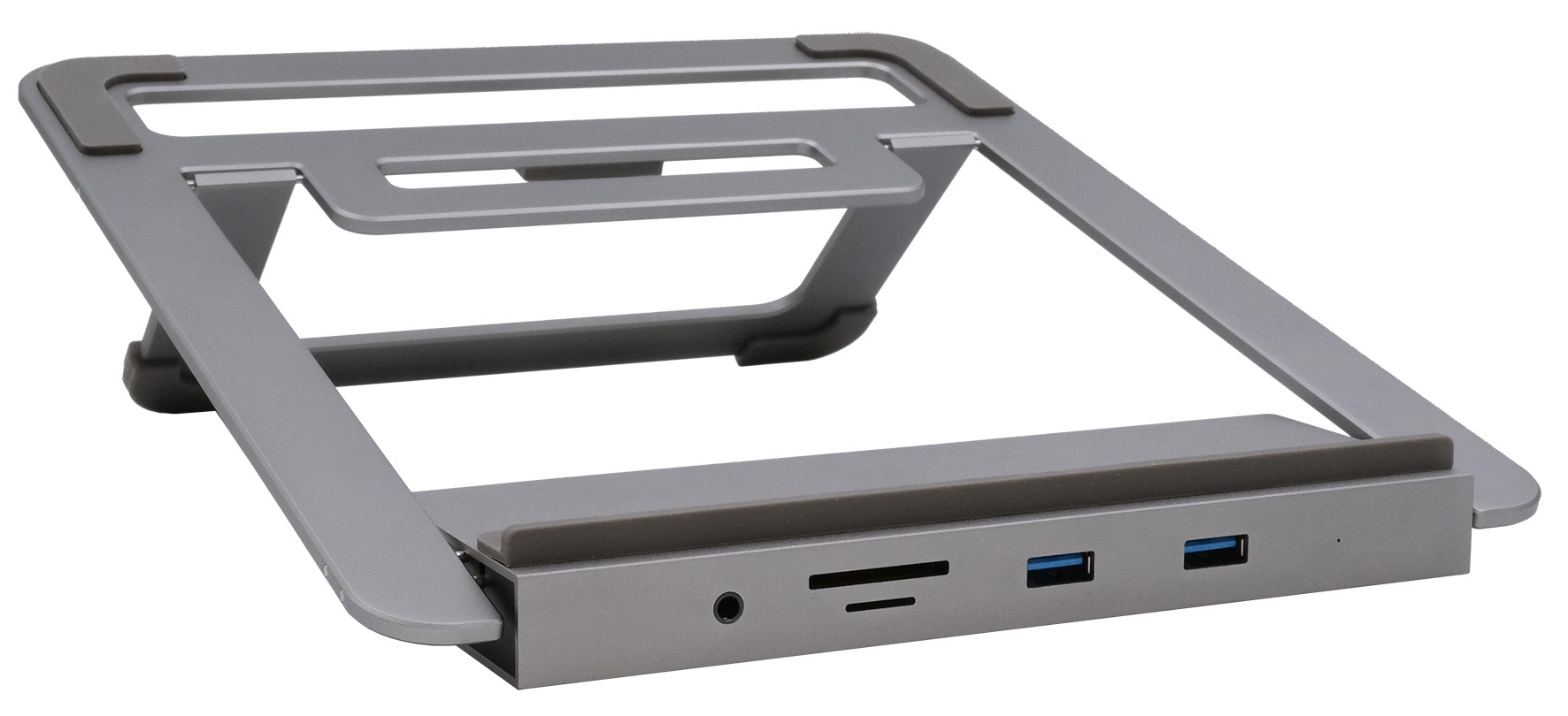 Exsys EX-1223HM Dockingstation USB 3.2 Gen 1 Type-A Silber