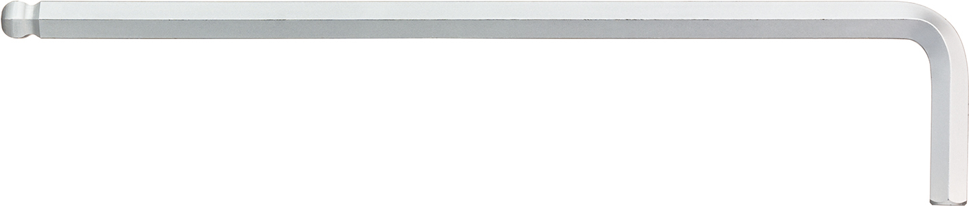 WIHA Stiftschlüssel Sechskant-Kugelkopf mattverchromt (01400) 5 x 163 mm, 33 mm (369050)
