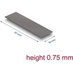 Delock Wärmeleitpad 70 x 20 0.75 mm für M.2 Module 3.0 W/mK (18473)