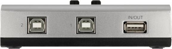Delock USB-Umschalter für die gemeinsame Nutzung von Peripheriegeräten (87761)
