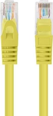 Fluke Passed Lanberg Patchkabel Kat.6 UTP 1 m gelb 10er-Pack (PCU6-20CC-0100-Y)