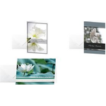10 SIGEL Trauerkarten Water Lily (DS103)