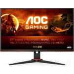 AOC 27G2SAE/BK Computerbildschirm 68,6 cm (27" ) 1920 x 1080 Pixel Full HD LED Schwarz - Rot [Energieklasse F] (27G2SAE/BK)