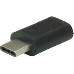 Value 12.99.3191 Kabeladapter USB Type C USB Type Micro B Schwarz (12.99.3191)