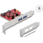 DeLOCK 90155 Schnittstellenkarte/Adapter Eingebaut USB 3.2 Gen 1 (3.1 Gen 1) (90155)