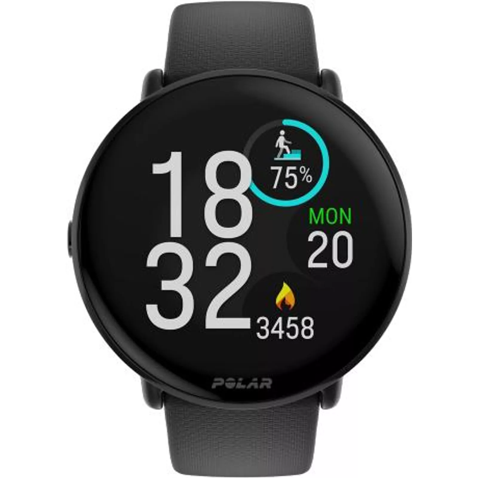 Polar Ignite 3 3,25 cm (1.28") AMOLED 43 mm Digital 416 x 416 Pixel Touchscreen Schwarz GPS (900110027) (B-Ware)