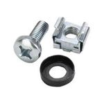 Telegärtner 48,30cm (19") Befestigungssatz für LWL Patch Panel bestehend aus 4 Schrauben M6 x 16 mit Muttern und Scheiben - 1 Stück (H06000A0001)