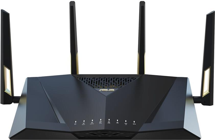 ASUS RT-AX88U Pro WLAN-Router Multi-Gigabit Ethernet Dual-Band (2,4 GHz/5 GHz) Schwarz (RT-AX88U PRO)