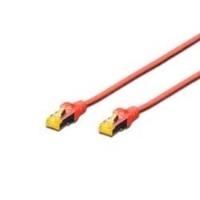 Assmann/Digitus CAT 6A S-FTP PATCH C. LSOH. CU CAT 6A S-FTP Patchkabel, LSOH, Cu, AWG 26/7, Länge 10m, Farbe rot Länge 10m, Farbe rot (DK-1644-A-100/R)