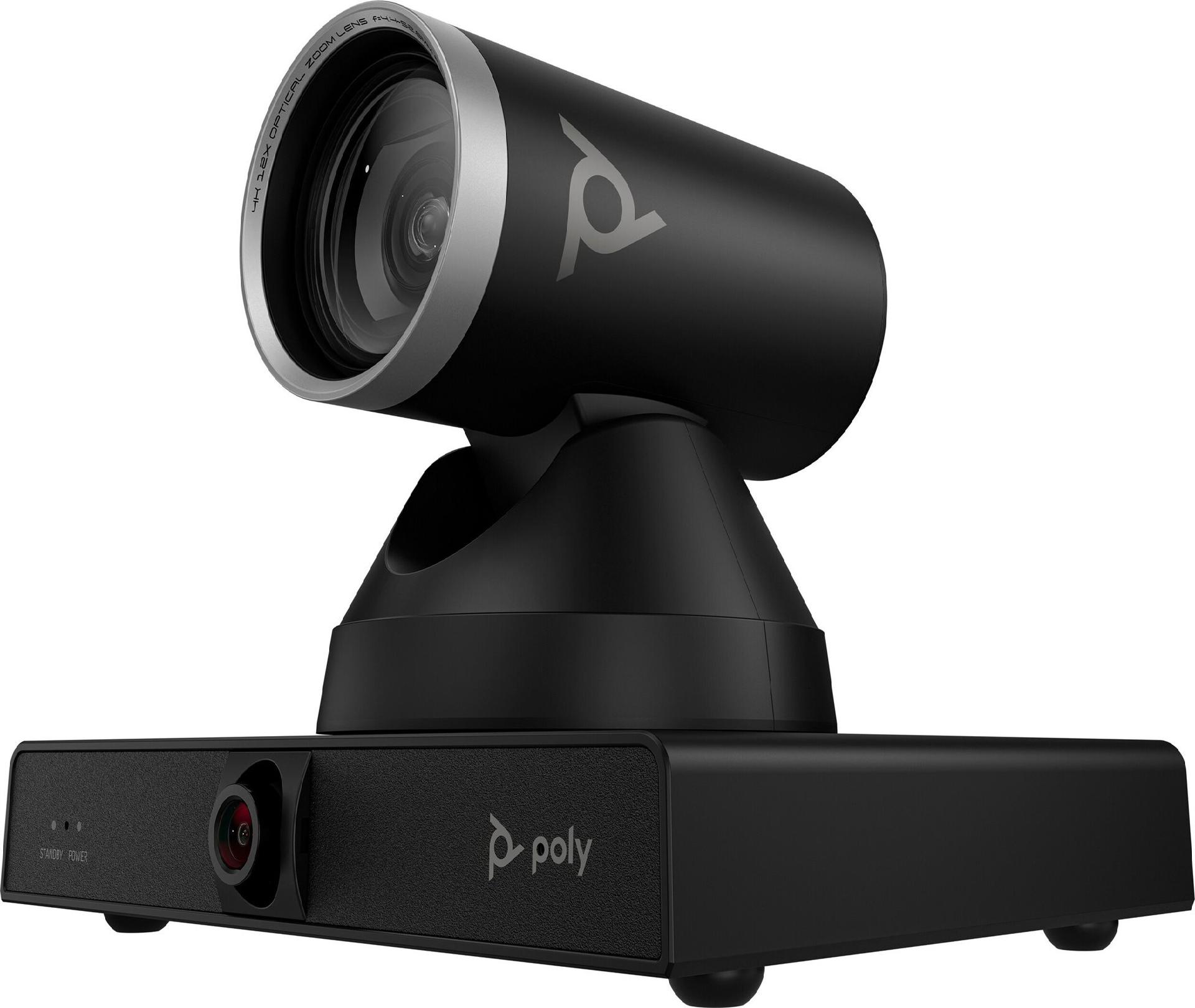 Poly Studio E60 4K PTZ Konferenzkamera Schwarz