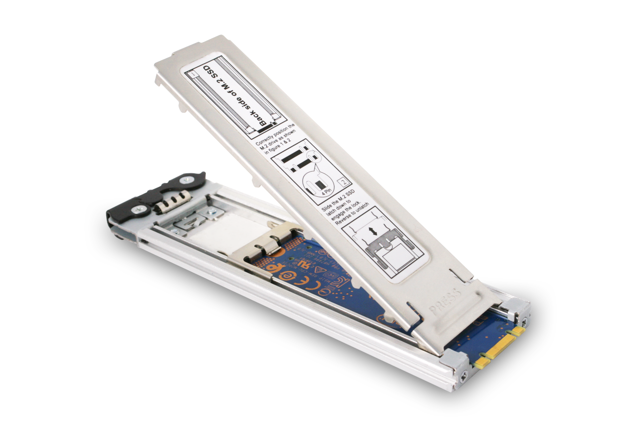 ICY Dock ToughArmor MB840M2P-B M.2 NVMe SSD PCIe 3.0 x4 Wechselrahmen Schwarz/Silber