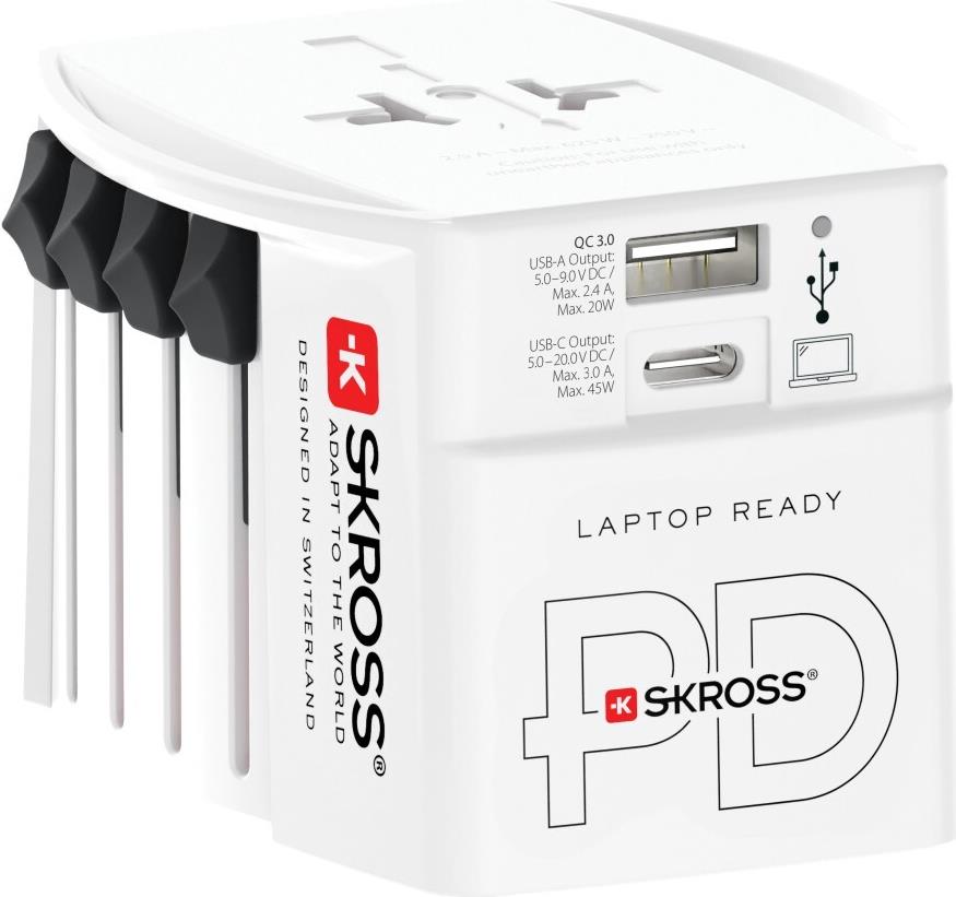 Skross 1302975 Reiseadapter MUV AC45PD (1302975)