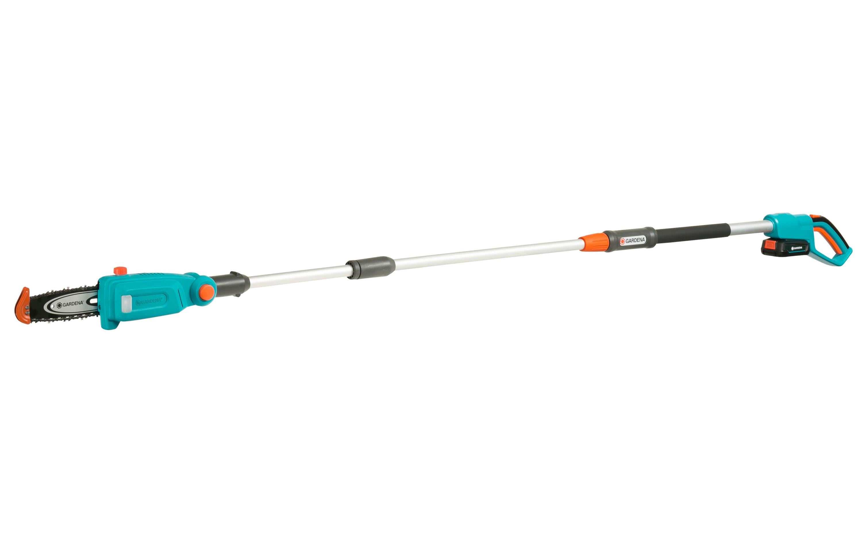 Gardena Akku-Hochentaster TCS 20/18V P4A 18V 2,5 Ah 20 cm Schwarz, Blau, Orange